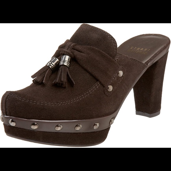 Stuart Weitzman Shoes - Stuart Weitzman Women's Rig Suede Clog